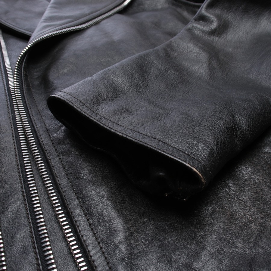 Image 5 of Leather Jacket 50 Black in color Black | Vite EnVogue