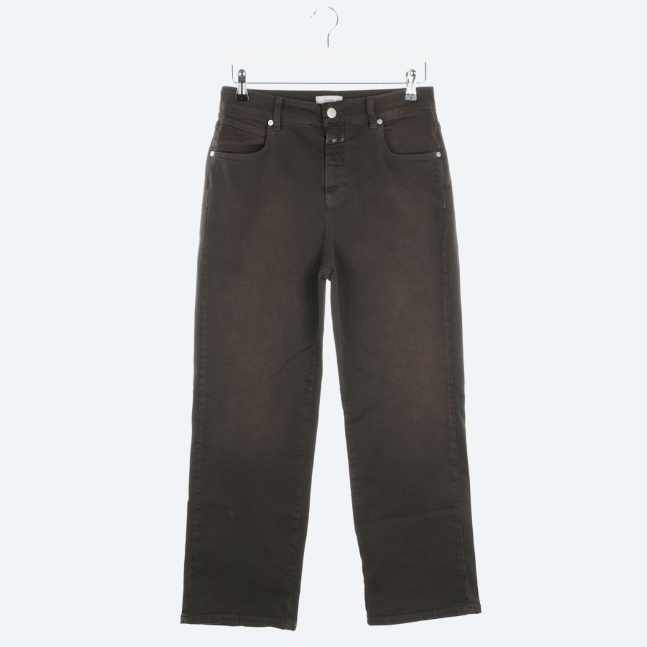 Image 1 of Bootcut jeans W30 Dark brown in color Brown | Vite EnVogue
