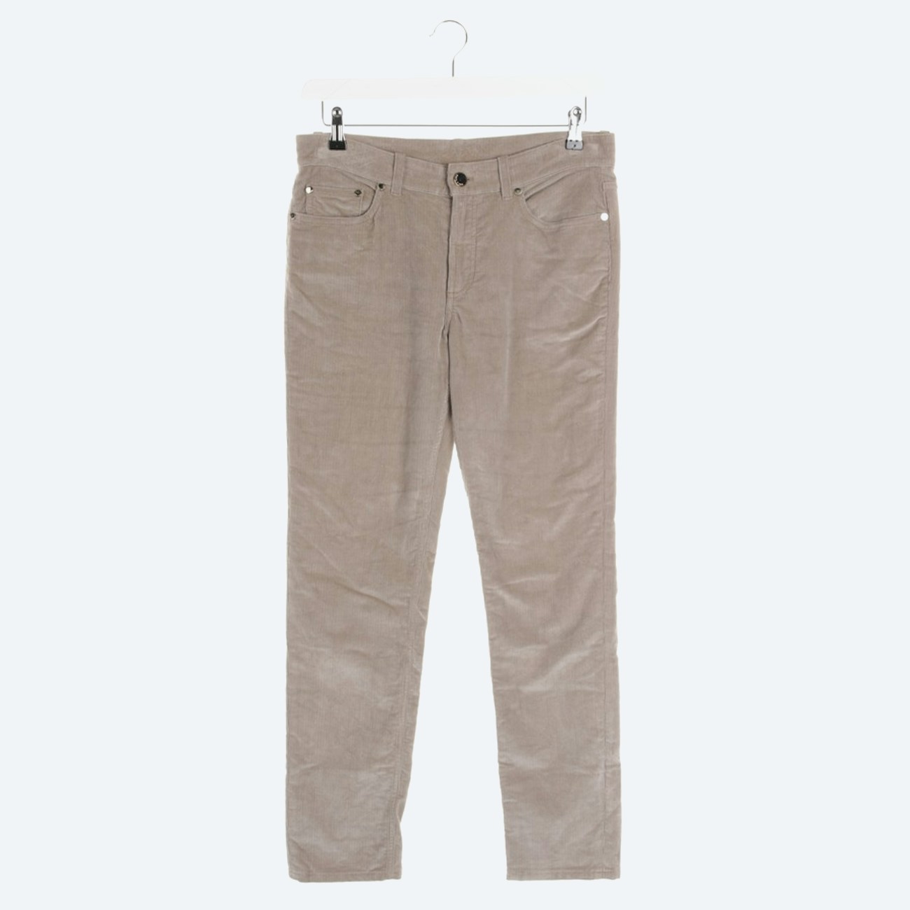 Image 1 of Corduroy pants 40 Beige in color White | Vite EnVogue