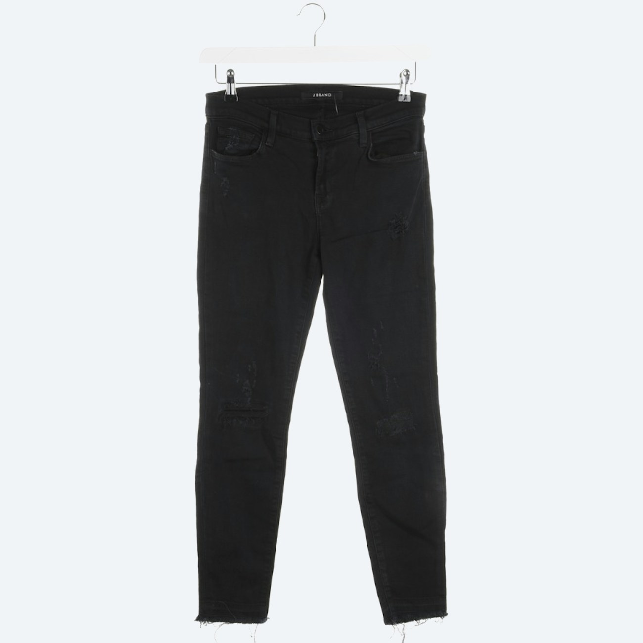 Image 1 of Exposure Skinny Jeans W28 Black in color Black | Vite EnVogue