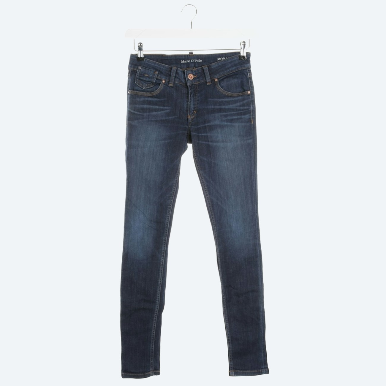 Bild 1 von Skinny Jeans 28 Dunkelblau in Farbe Blau | Vite EnVogue