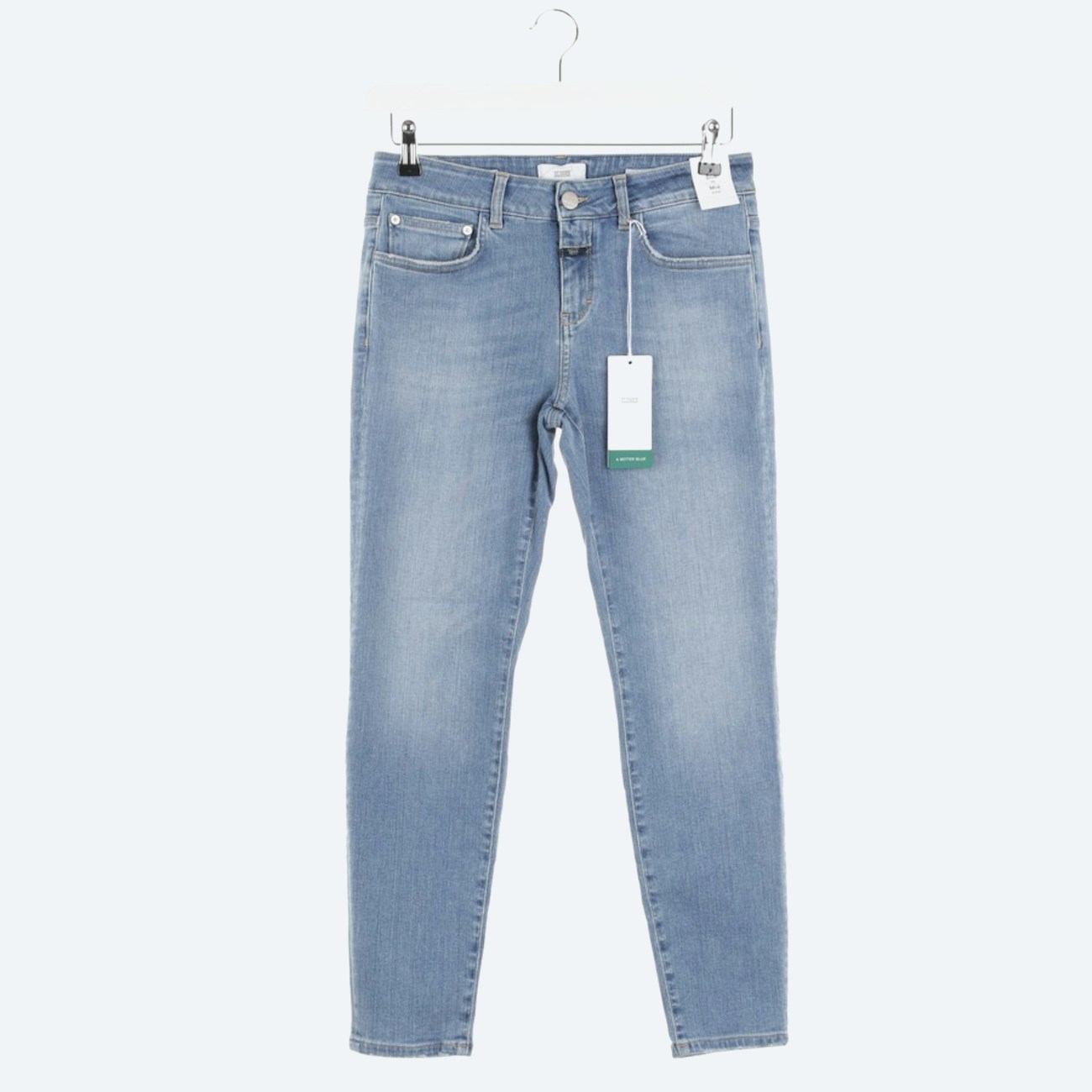 Image 1 of Slim fit jeans W28 Lightblue in color Blue | Vite EnVogue