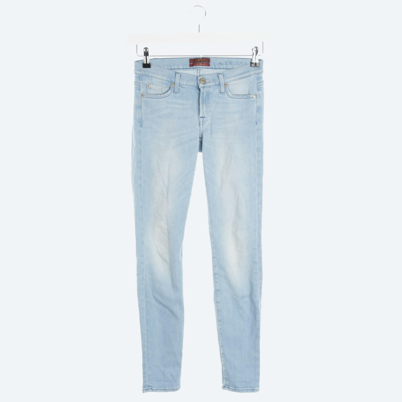 Image 1 of The skinny Skinny jeans W25 Lightblue in color Blue | Vite EnVogue