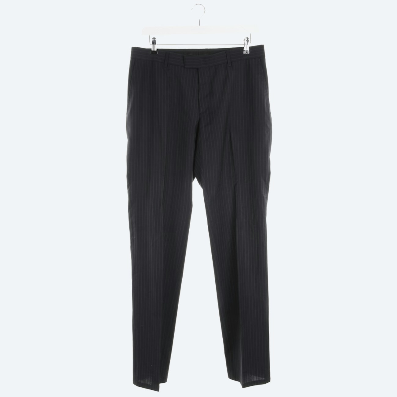 Image 1 of Pleated Trousers 54 Navy in color Blue | Vite EnVogue