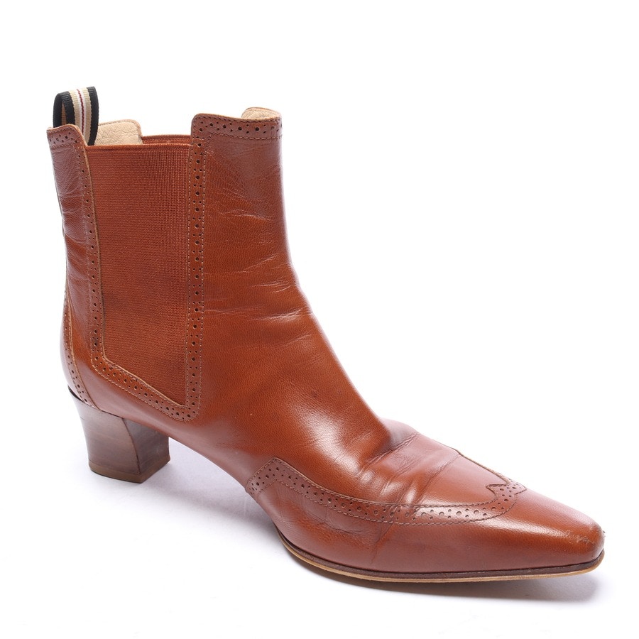 Image 2 of Ankle Boots EUR 36.5 Cognac in color Brown | Vite EnVogue