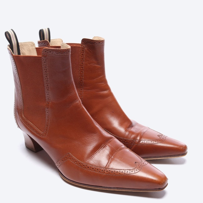 Image 3 of Ankle Boots EUR 36.5 Cognac in color Brown | Vite EnVogue