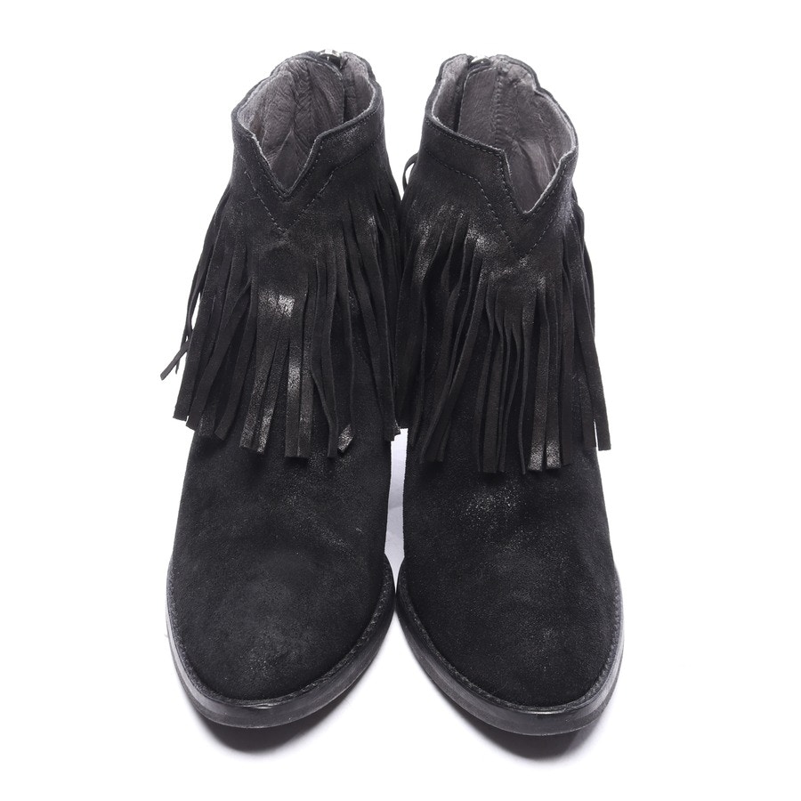 Image 4 of Leder Ankle Boots EUR 37 Black in color Black | Vite EnVogue