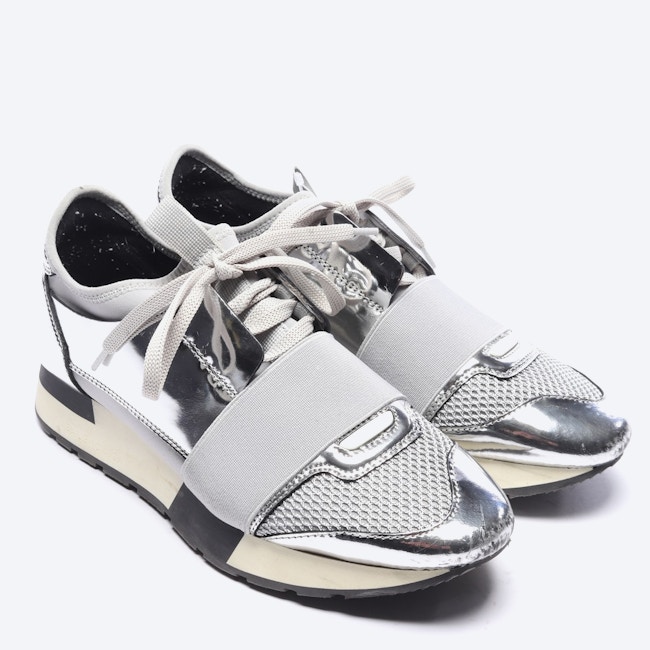 Image 3 of Sneakers EUR 37 Silver in color Metallic | Vite EnVogue