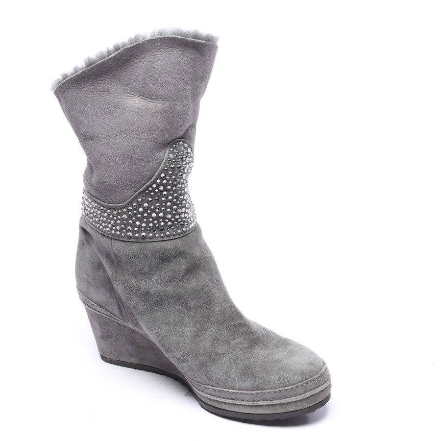 Image 2 of Winter Boots EUR 40.5 Lightgray in color Gray | Vite EnVogue