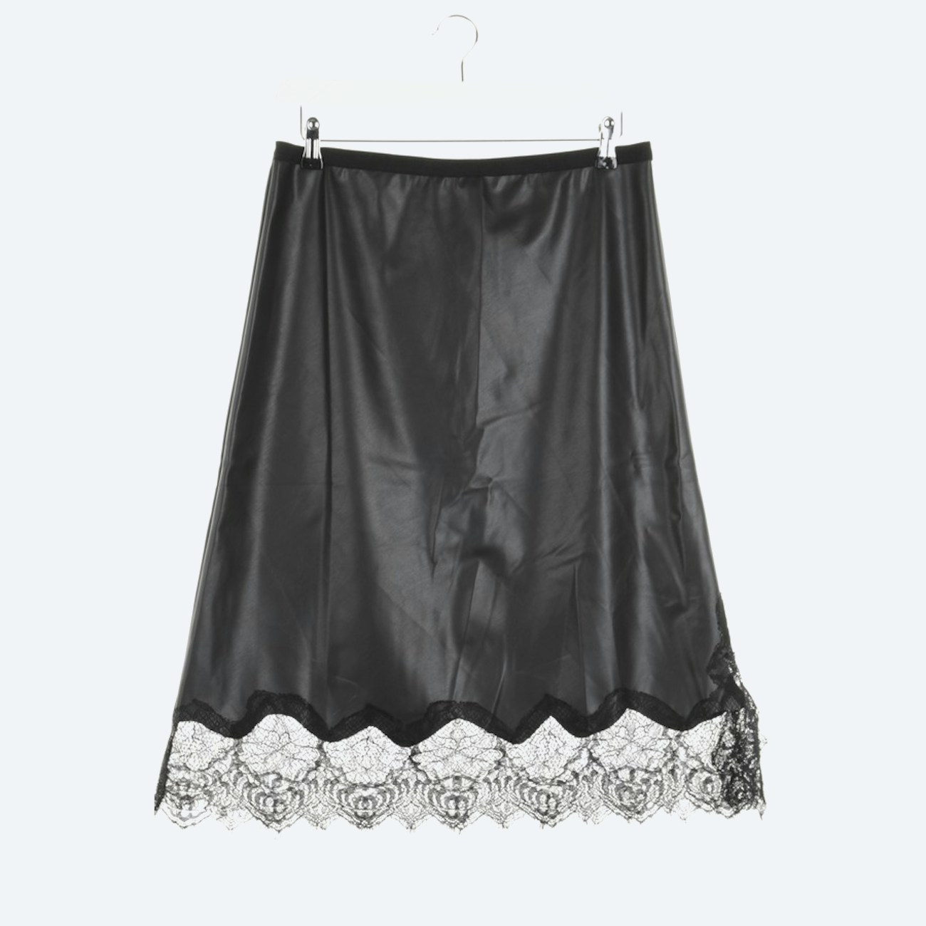 Image 1 of A-line skirts M Black in color Black | Vite EnVogue