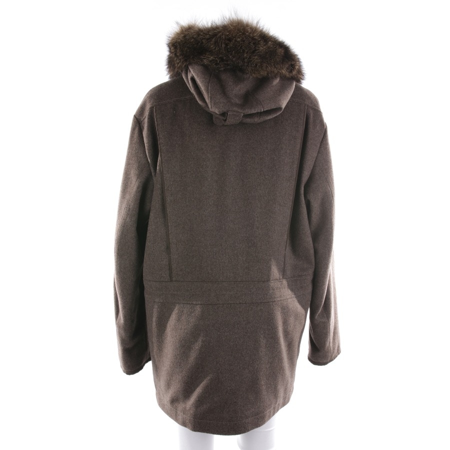 Image 2 of winter jacket 42 Brown in color Brown | Vite EnVogue