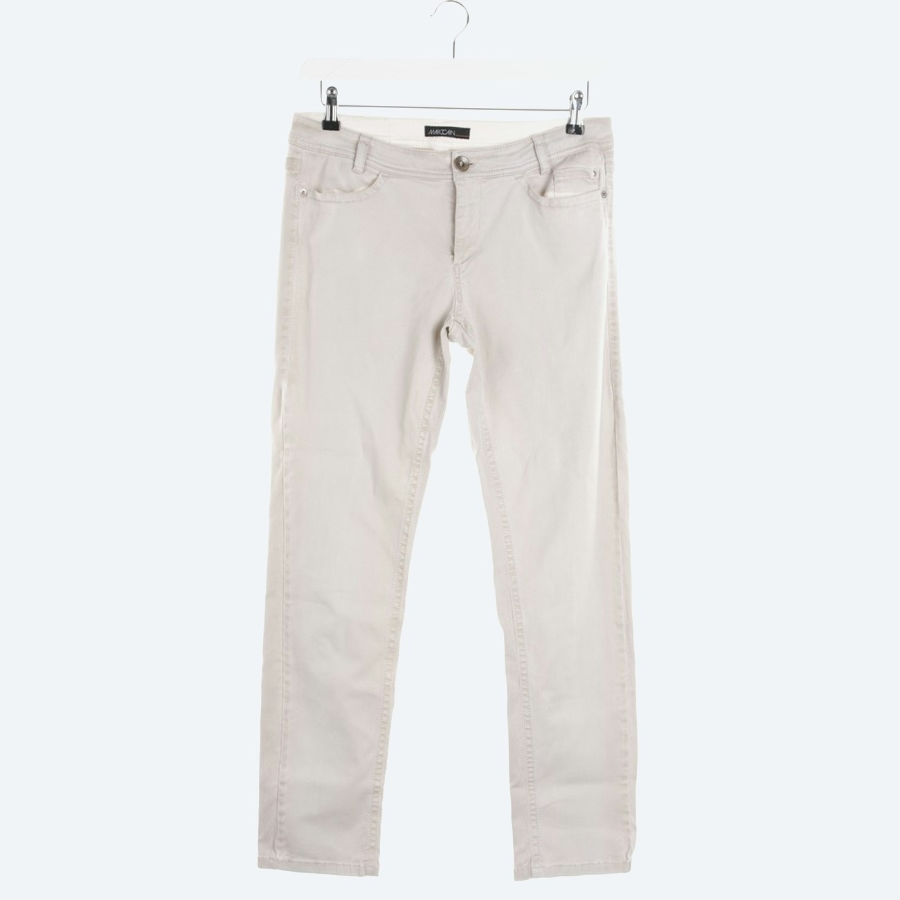 Image 1 of Straight fit jeans 40 Beige in color White | Vite EnVogue