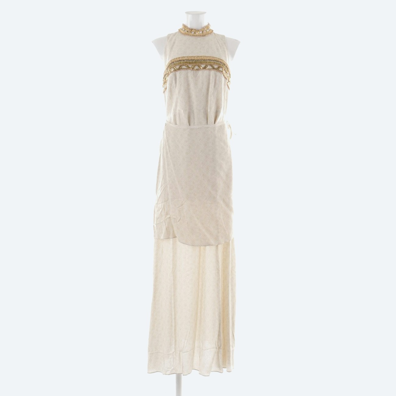 Image 1 of Dress 34 Beige in color White | Vite EnVogue
