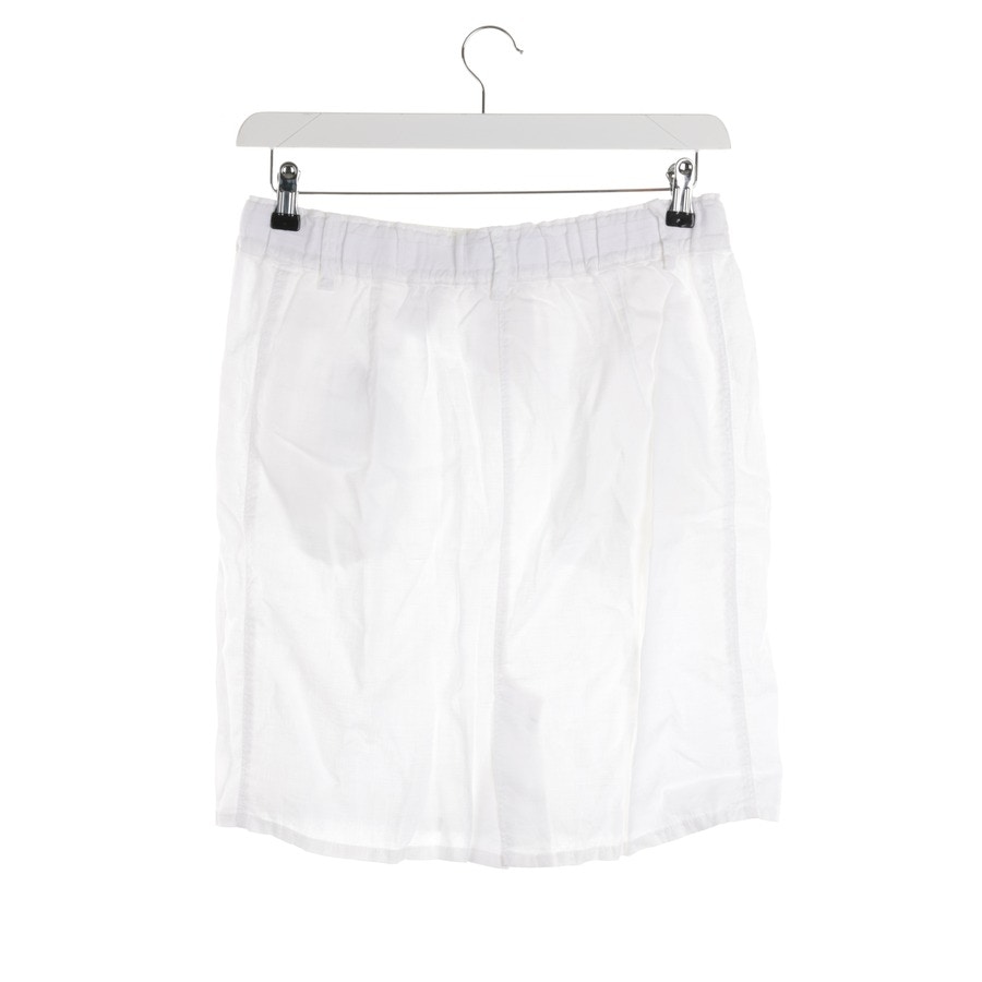 Image 2 of Linen Skirt 36 White in color White | Vite EnVogue