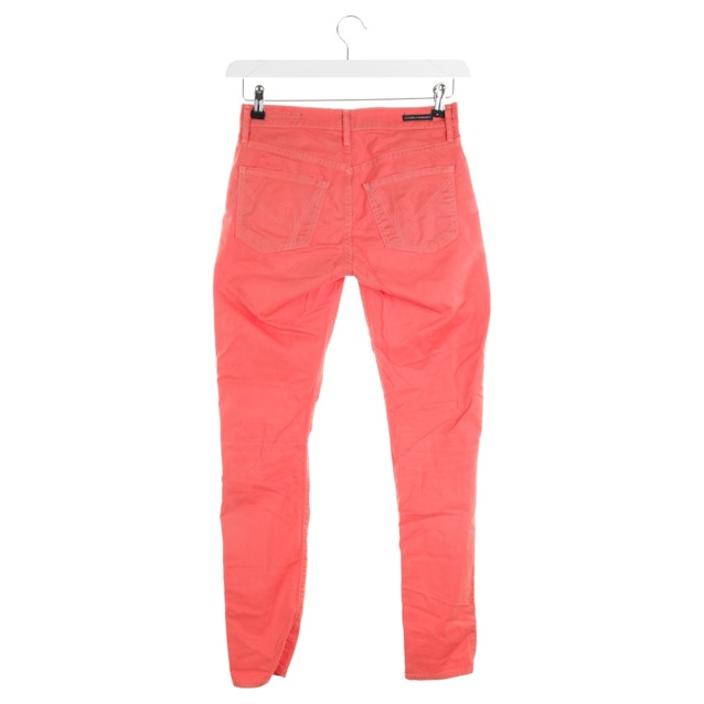 Skinny Jeans W26 Orange Rot | Vite EnVogue