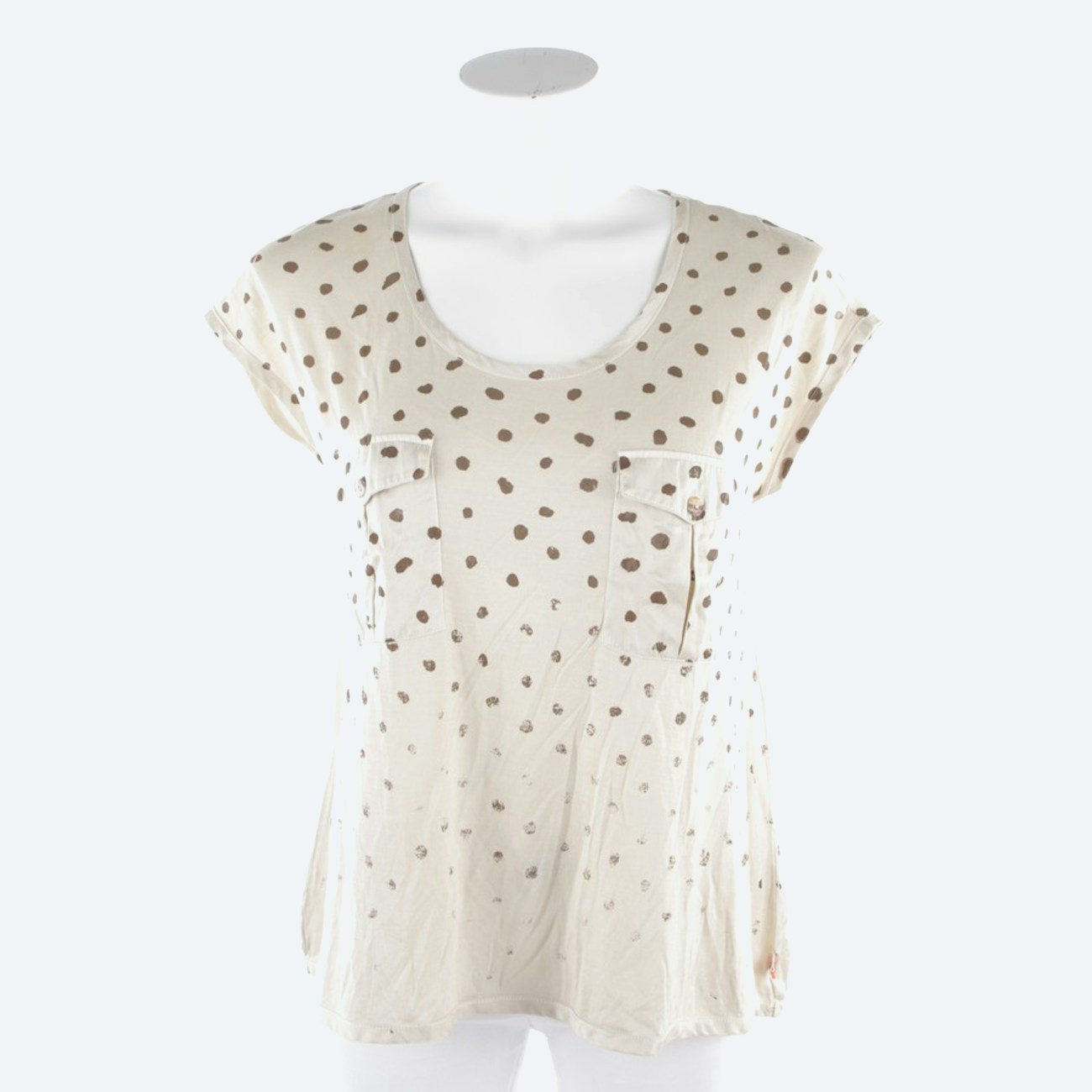 Image 1 of Shirt XS Beige in color White | Vite EnVogue