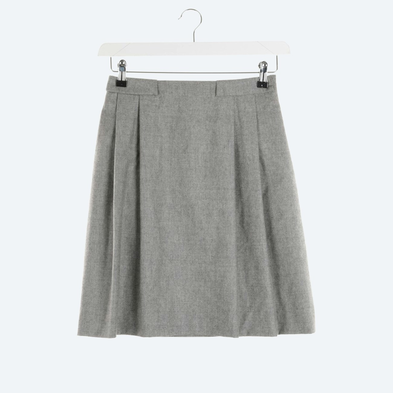 Image 1 of Mini Skirt 34 Light Gray in color Gray | Vite EnVogue