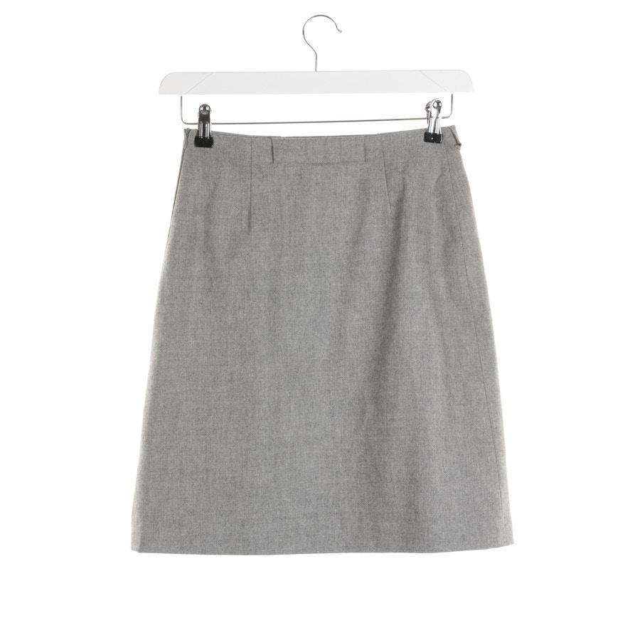 Image 2 of Mini Skirt 34 Light Gray in color Gray | Vite EnVogue