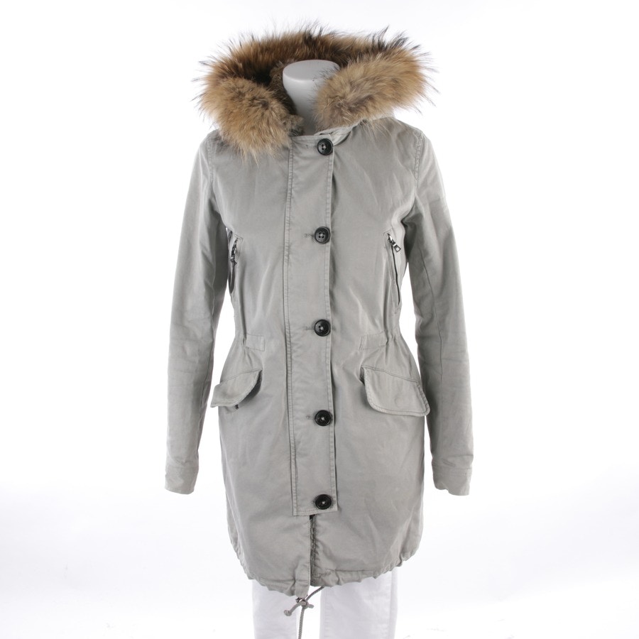 Image 1 of winter jacket 34 Lightgray in color Gray | Vite EnVogue