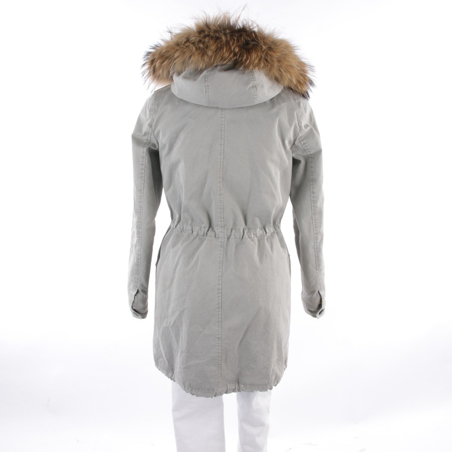 Image 2 of winter jacket 34 Lightgray in color Gray | Vite EnVogue