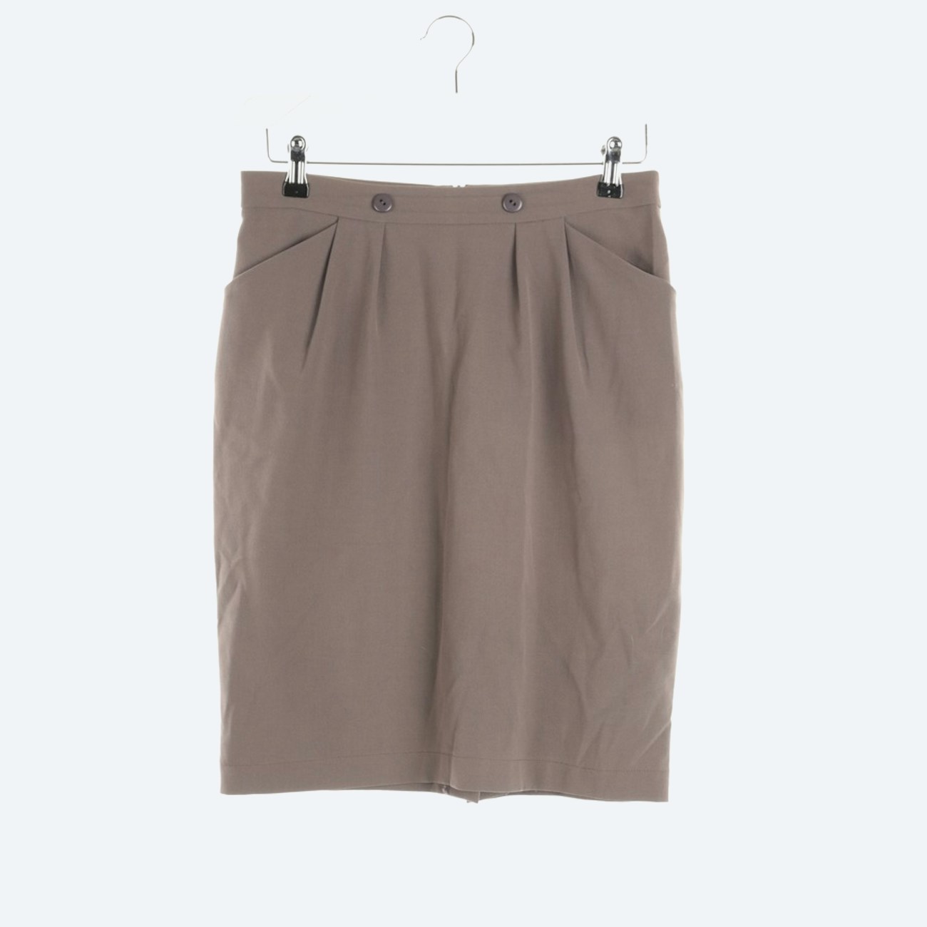Image 1 of Pencil Skirts 36 Mud in color Brown | Vite EnVogue