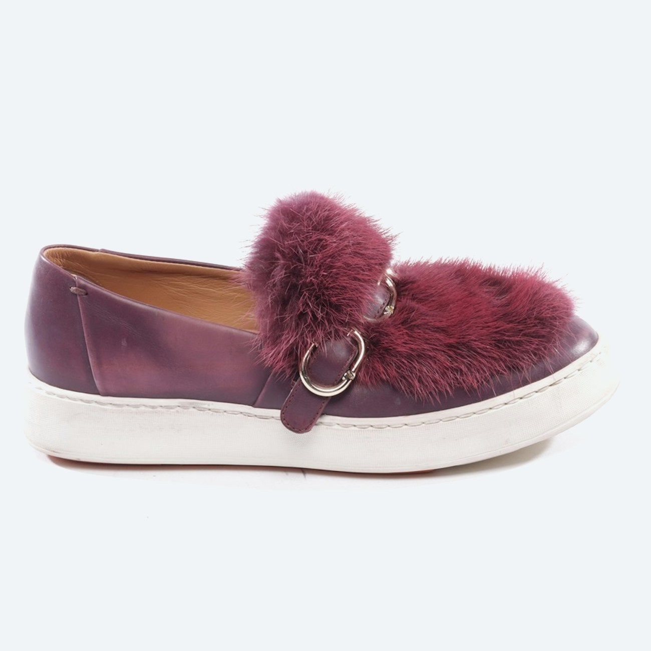 Image 1 of Loafers EUR 37 Darkmagenta in color Purple | Vite EnVogue