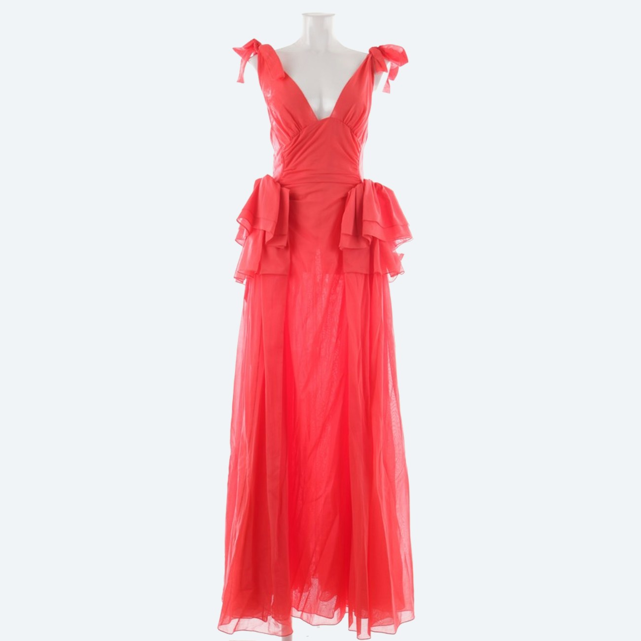 Image 1 of evening dress 36 pink in color red | Vite EnVogue