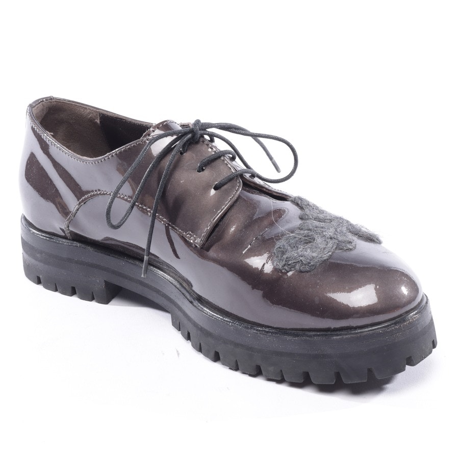 Image 2 of Lace-Up Shoes EUR 37.5 Darkgray in color Gray | Vite EnVogue