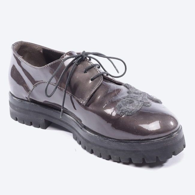 Image 2 of Lace-Up Shoes EUR 37.5 Darkgray in color Gray | Vite EnVogue