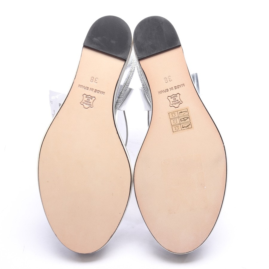 Image 6 of Heeled Sandals EUR38 Silver in color Metallic | Vite EnVogue