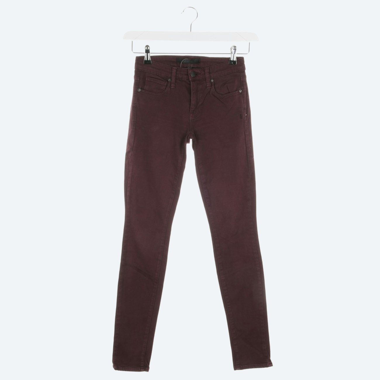 Image 1 of Trousers W24 Bordeaux in color Red | Vite EnVogue