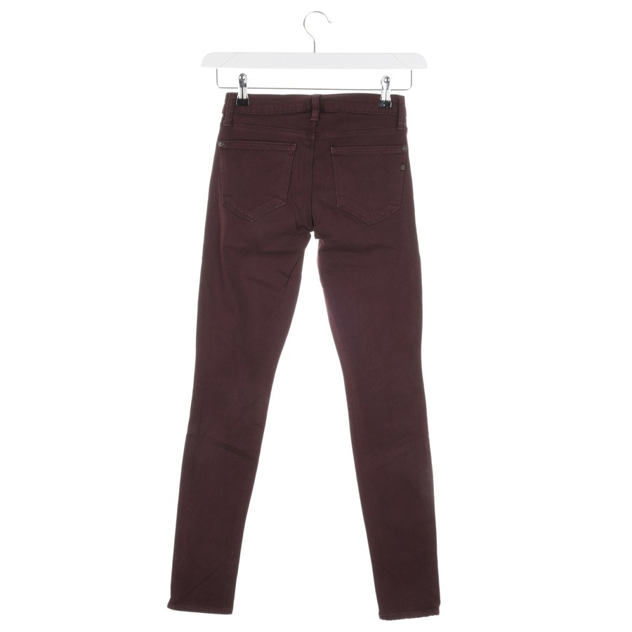 Image 2 of Trousers W24 Bordeaux in color Red | Vite EnVogue