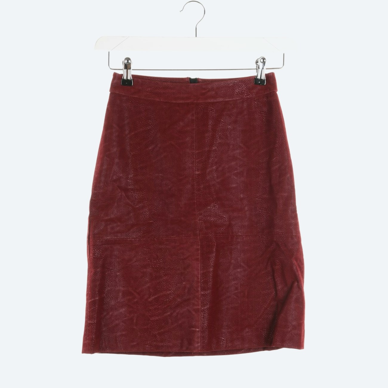 Image 1 of Pencil Skirts W26 Dark red in color Red | Vite EnVogue