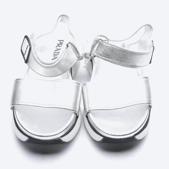 Image 2 of Outdoor Sandals EUR38 Silver in color Metallic | Vite EnVogue