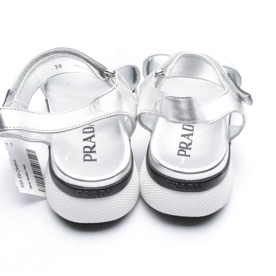 Image 3 of Outdoor Sandals EUR38 Silver in color Metallic | Vite EnVogue