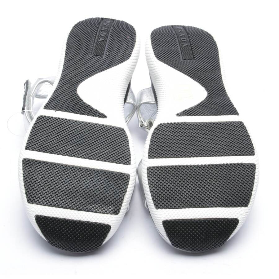Image 4 of Outdoor Sandals EUR38 Silver in color Metallic | Vite EnVogue