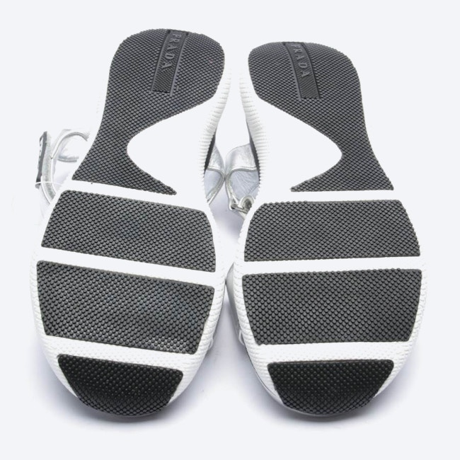 Image 4 of Outdoor Sandals EUR38 Silver in color Metallic | Vite EnVogue