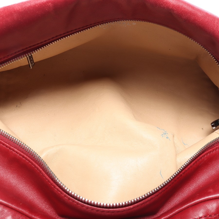 Image 5 of Luxe Ligne Bowler Shoulder Bag Bordeaux in color Red | Vite EnVogue