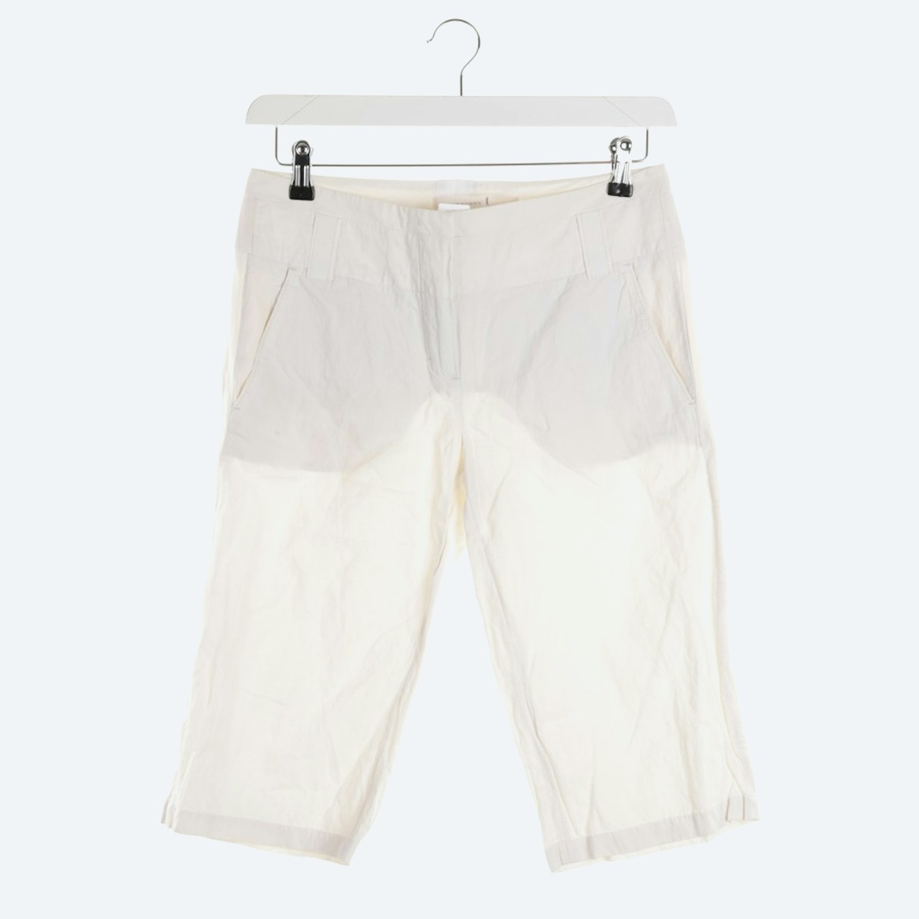 Image 1 of Casual Pants XS Beige in color White | Vite EnVogue