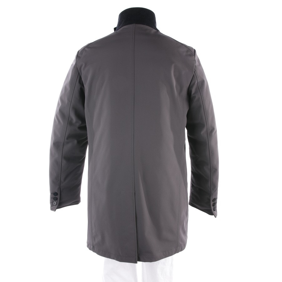 Image 2 of Linen Jacket 54 Dark Gray in color Gray | Vite EnVogue