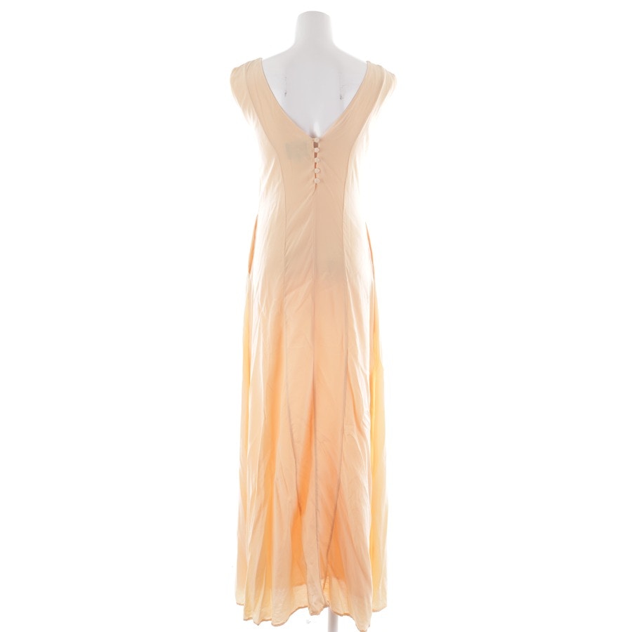 Image 2 of Silk Dress S Peach in color Yellow | Vite EnVogue