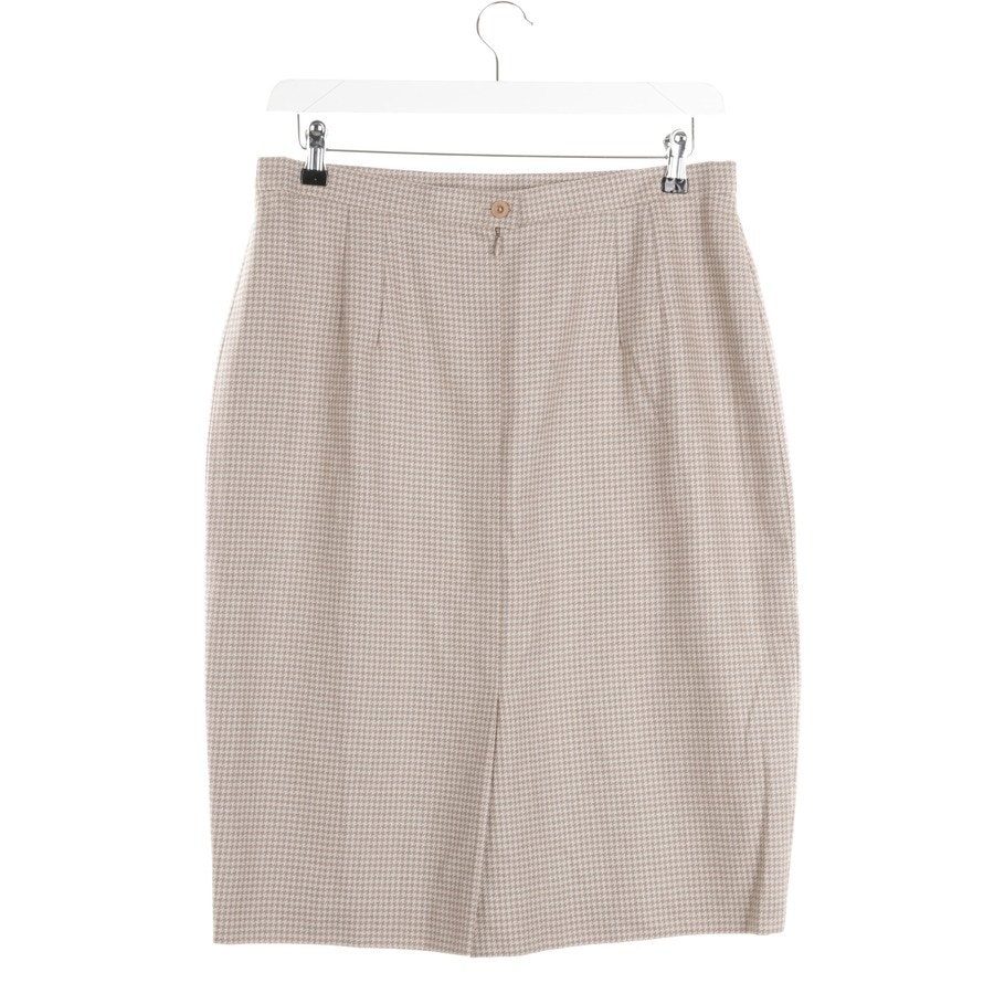 Image 2 of A-Line Skirt 44 Beige in color White | Vite EnVogue
