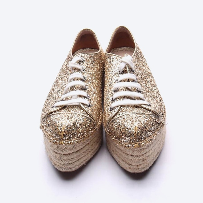 Image 2 of Sneakers EUR 37 Gold in color Metallic | Vite EnVogue