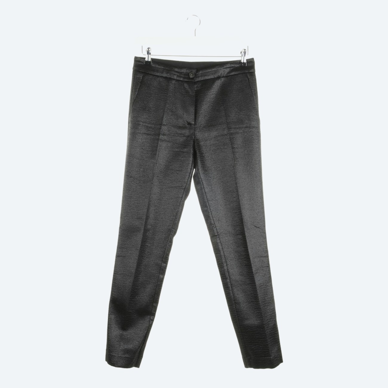 Image 1 of Pleated Trousers 34 Black in color Black | Vite EnVogue