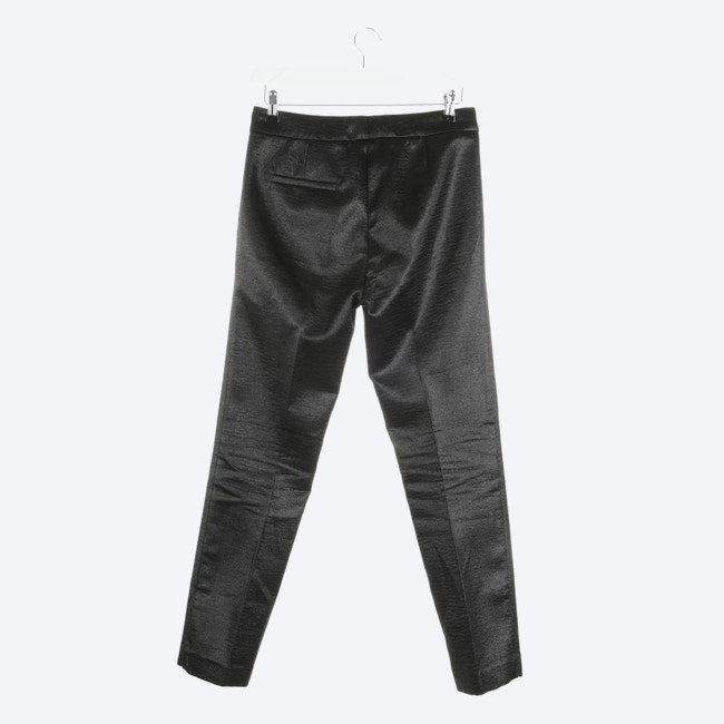 Image 2 of Pleated Trousers 34 Black in color Black | Vite EnVogue