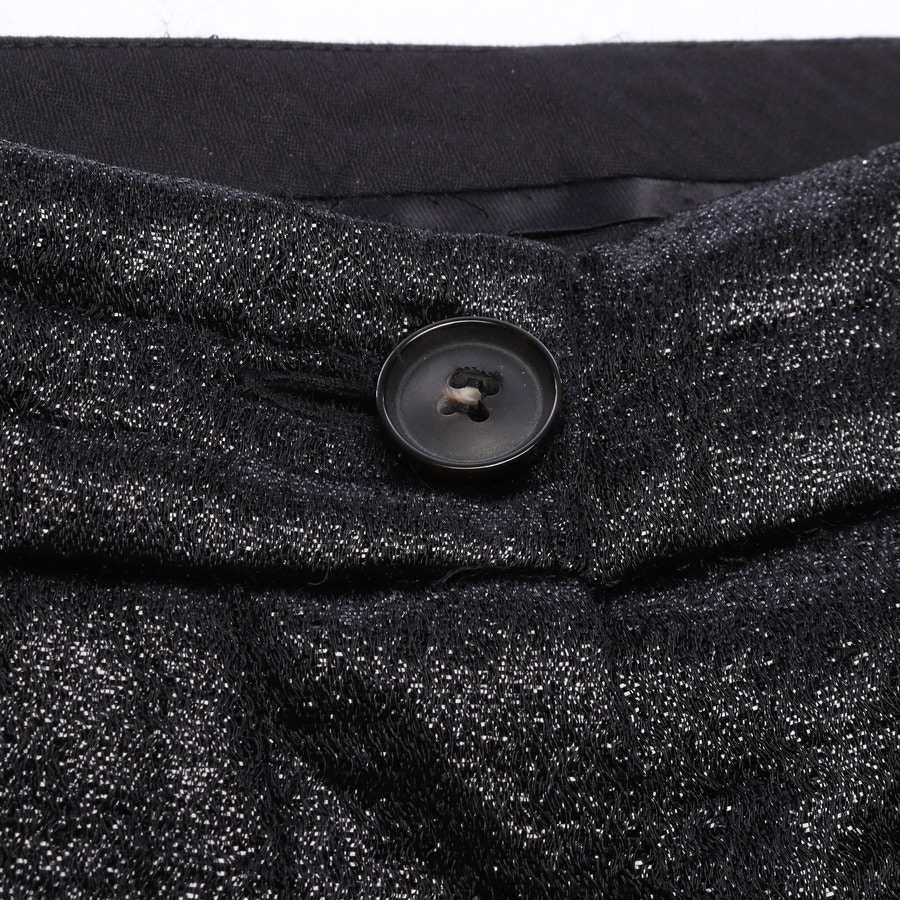 Image 4 of Pleated Trousers 34 Black in color Black | Vite EnVogue