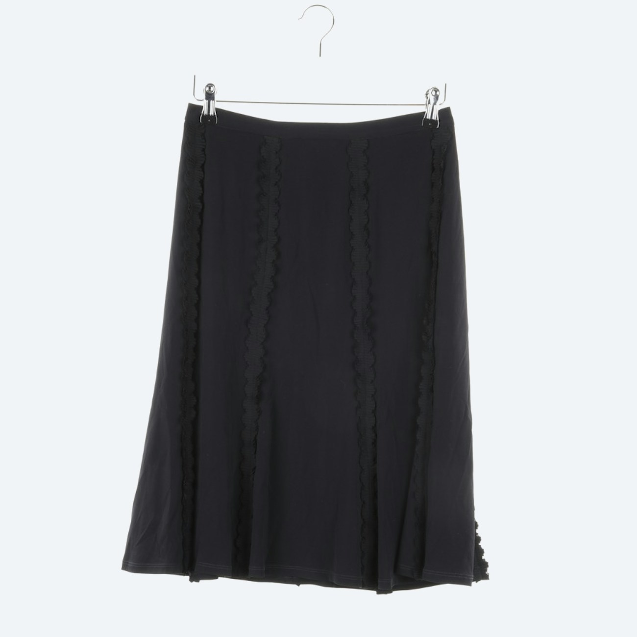 Image 1 of A-Line Skirts 32 Black in color Black | Vite EnVogue