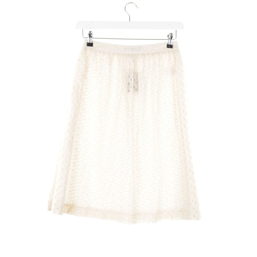 Image 2 of A-Line Skirt 36 White in color White | Vite EnVogue