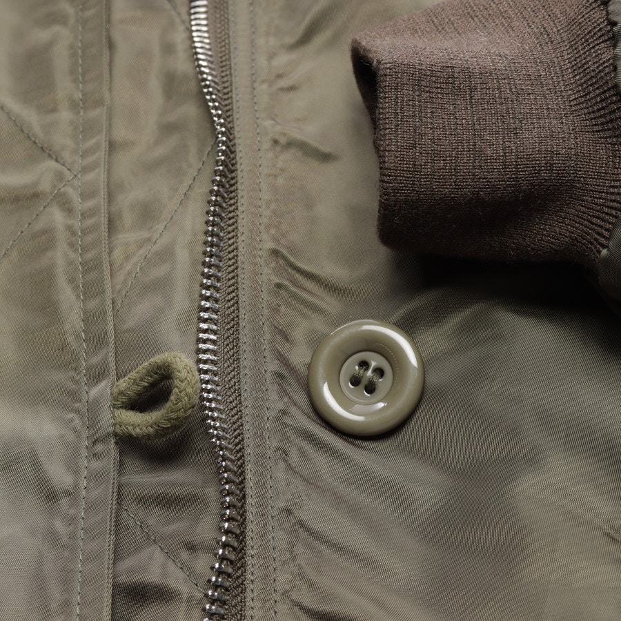 Image 4 of winter jacket 34 Olivedrab in color Green | Vite EnVogue