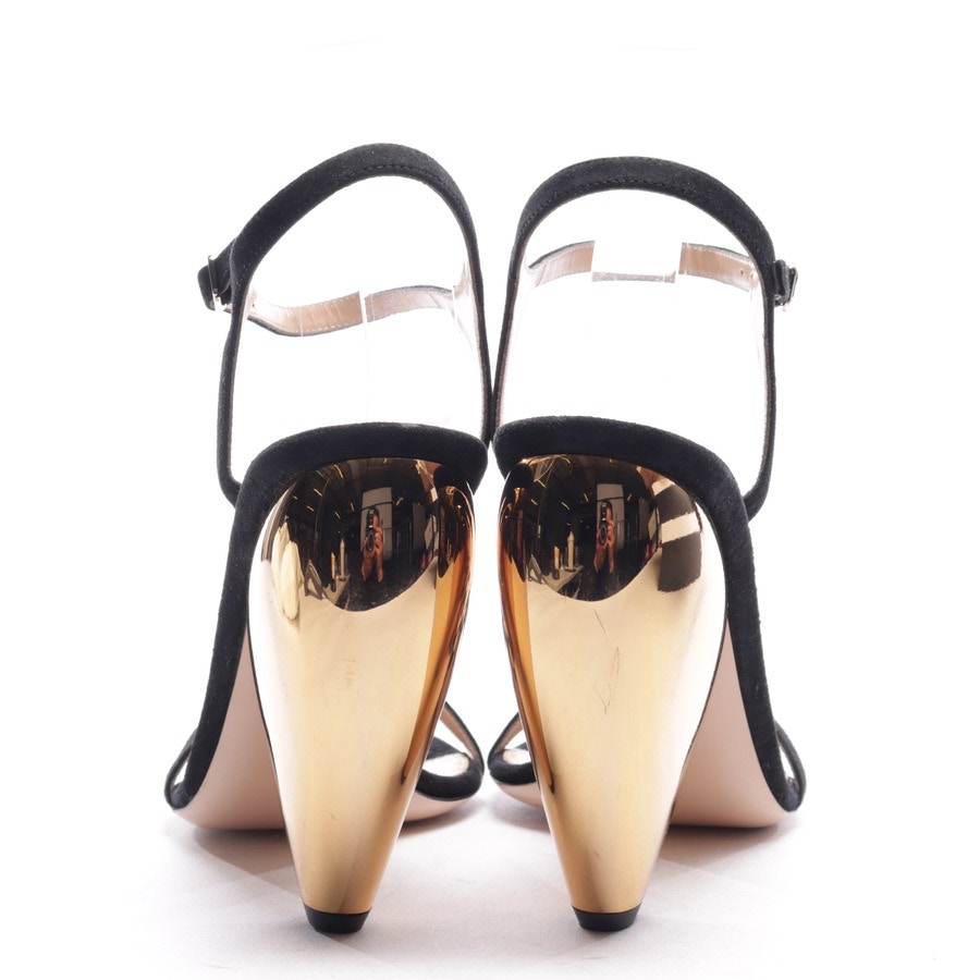 Image 5 of ball Heeled Sandals EUR38 Black in color Black | Vite EnVogue
